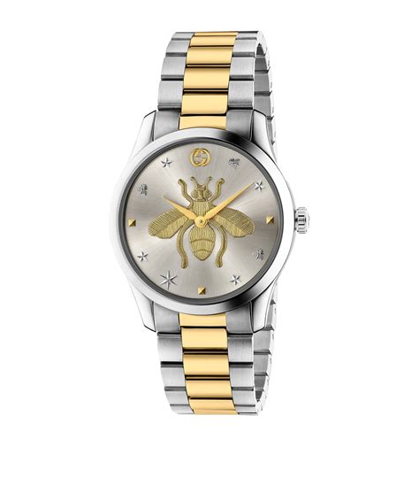 gucci bee watch le marche|Gucci g timeless bee watch.